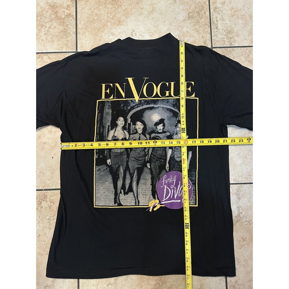 Rare Vintage 90s En Vogue Luther‎ Vandross Tour T Shirt Hiphop Rap Tee Size XL - Picture 5 of 5